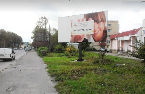 `Билборд №255184 в городе Тернополь (Тернопольская область), размещение наружной рекламы, IDMedia-аренда по самым низким ценам!`