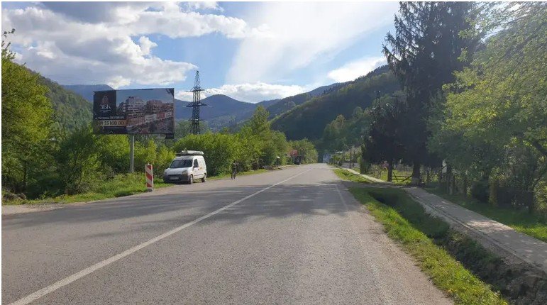 `Билборд №255609 в городе Рахов (Закарпатская область), размещение наружной рекламы, IDMedia-аренда по самым низким ценам!`