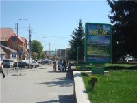 Сітілайт №255812 в місті Тячів (Закарпатська область), розміщення зовнішнішньої реклами, IDMedia-оренда найнижчі ціни!
