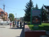 Сітілайт №255814 в місті Тячів (Закарпатська область), розміщення зовнішнішньої реклами, IDMedia-оренда найнижчі ціни!