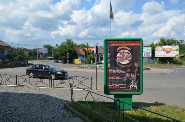 Сітілайт №255830 в місті Тячів (Закарпатська область), розміщення зовнішнішньої реклами, IDMedia-оренда найнижчі ціни!