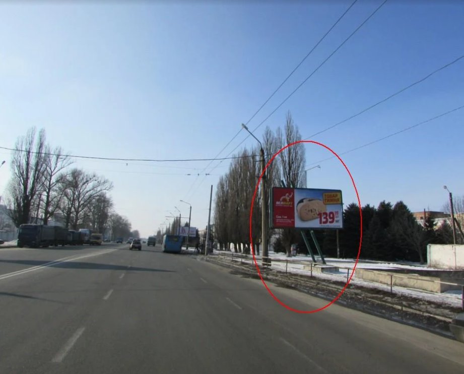 Билборд формат 3х6 №256584 в городе Полтава (Полтавская область) `Билборд №256584 в городе Полтава (Полтавская область), размещение наружной рекламы, IDMedia-аренда по самым низким ценам!`
