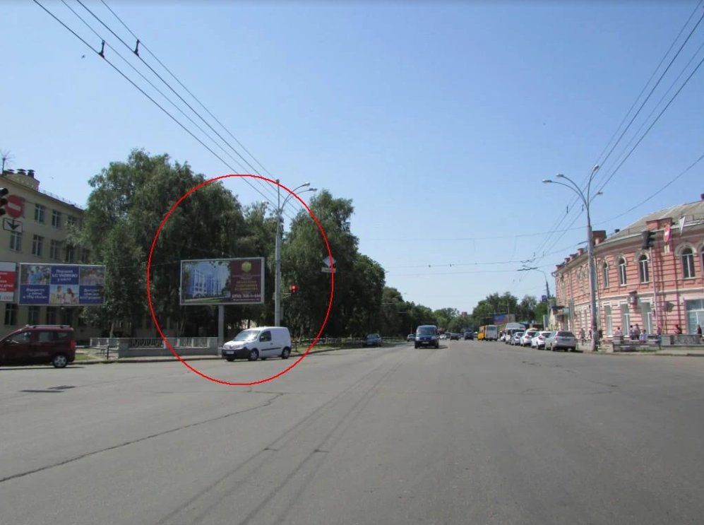 `Билборд №256670 в городе Полтава (Полтавская область), размещение наружной рекламы, IDMedia-аренда по самым низким ценам!`