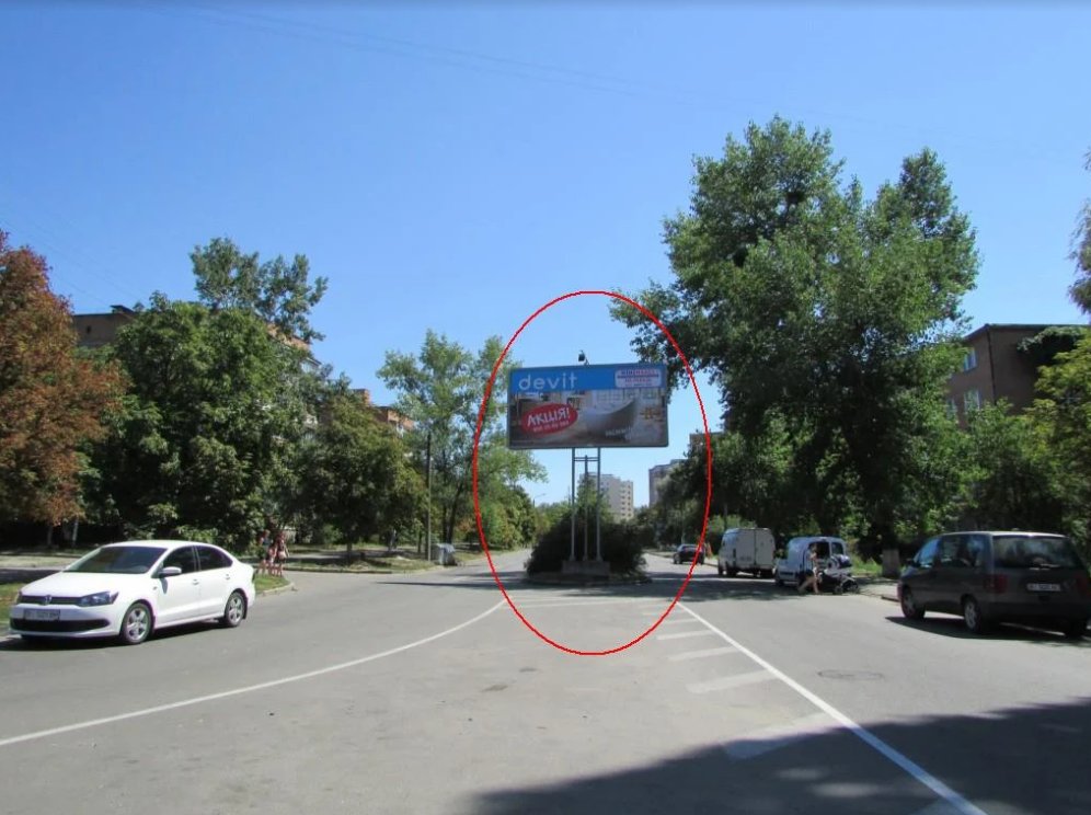 `Билборд №256681 в городе Полтава (Полтавская область), размещение наружной рекламы, IDMedia-аренда по самым низким ценам!`