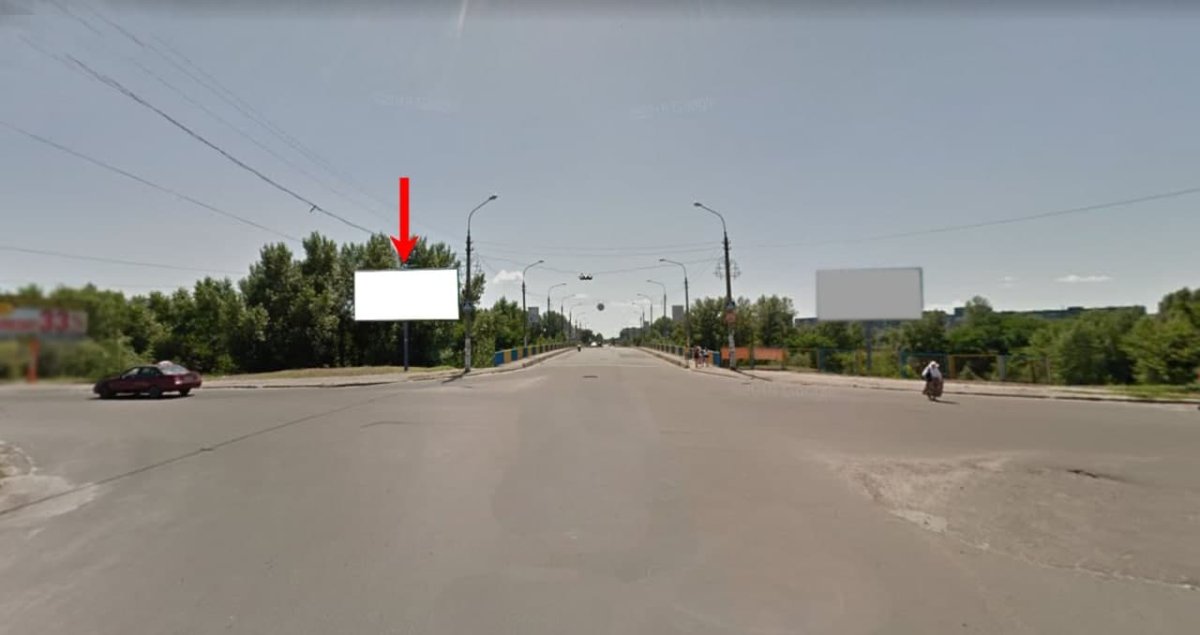Білборд №257320 в місті Кам'янське(Днепродзержинськ) (Дніпропетровська область), розміщення зовнішнішньої реклами, IDMedia-оренда найнижчі ціни!