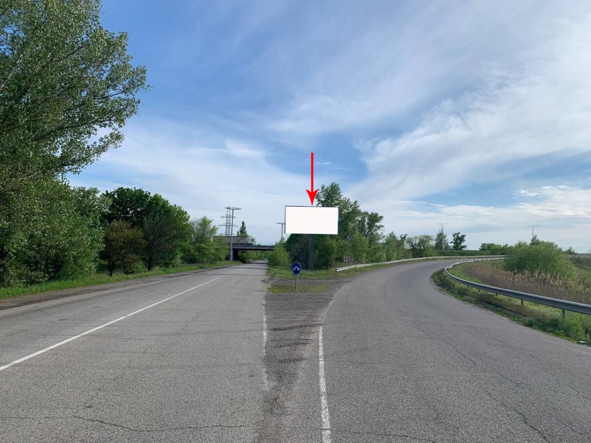 Билборд формат 6х3 №257354 в городе Новомосковск (Днепропетровская область) `Билборд №257354 в городе Новомосковск (Днепропетровская область), размещение наружной рекламы, IDMedia-аренда по самым низким ценам!`