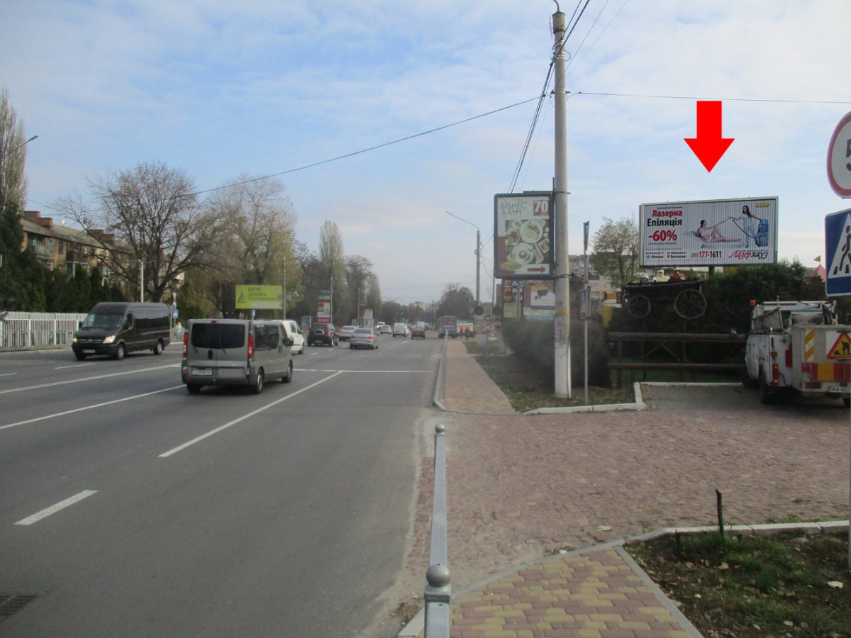 `Билборд №258020 в городе Борисполь (Киевская область), размещение наружной рекламы, IDMedia-аренда по самым низким ценам!`