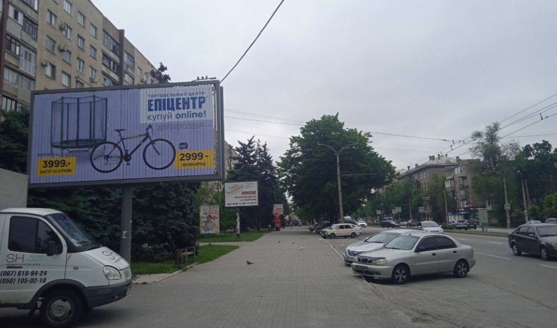 Білборд №258425 в місті Запоріжжя (Запорізька область), розміщення зовнішнішньої реклами, IDMedia-оренда найнижчі ціни!