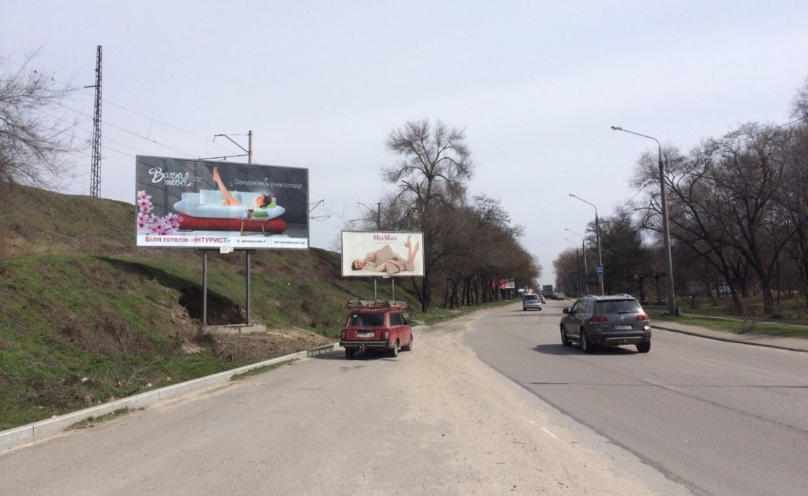 Билборд формат 3х6 №258427 в городе Запорожье (Запорожская область) `Билборд №258427 в городе Запорожье (Запорожская область), размещение наружной рекламы, IDMedia-аренда по самым низким ценам!`