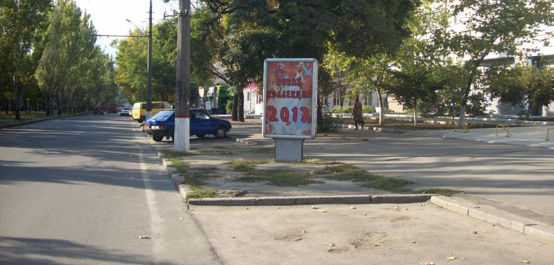 `Ситилайт №258629 в городе Николаев (Николаевская область), размещение наружной рекламы, IDMedia-аренда по самым низким ценам!`