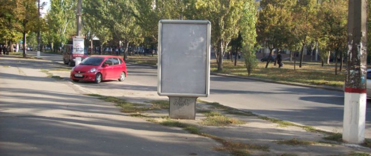 Ситилайт №258630 в городе Николаев (Николаевская область), размещение наружной рекламы, IDMedia-аренда по самым низким ценам!
