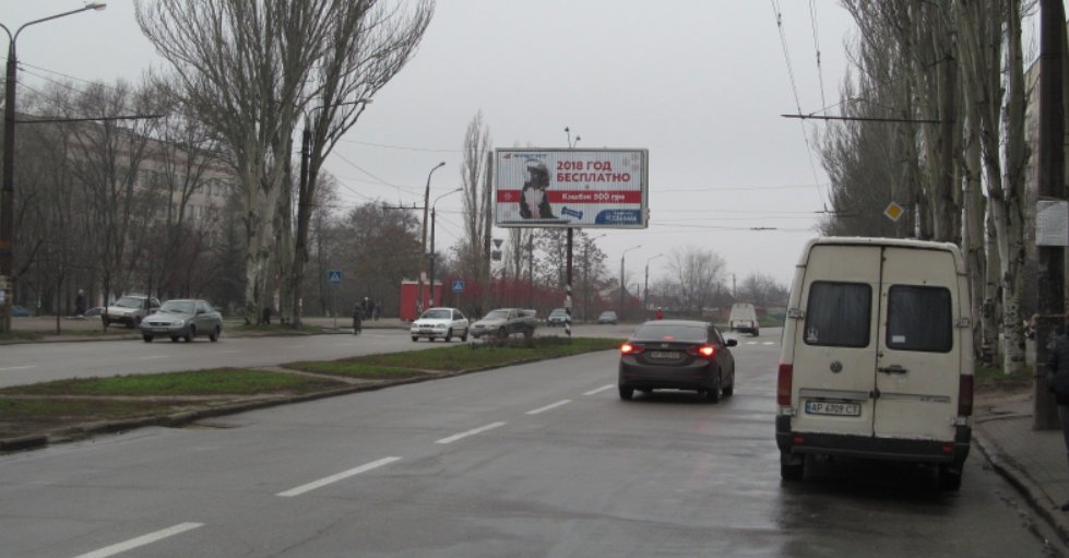 Білборд №259282 в місті Запоріжжя (Запорізька область), розміщення зовнішнішньої реклами, IDMedia-оренда найнижчі ціни!