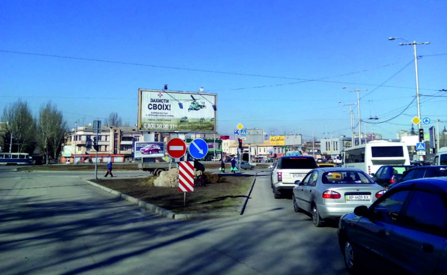 Білборд №259358 в місті Запоріжжя (Запорізька область), розміщення зовнішнішньої реклами, IDMedia-оренда найнижчі ціни!