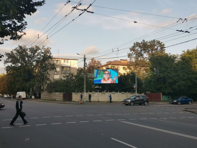 Екран №259629 в місті Житомир (Житомирська область), розміщення зовнішнішньої реклами, IDMedia-оренда найнижчі ціни!
