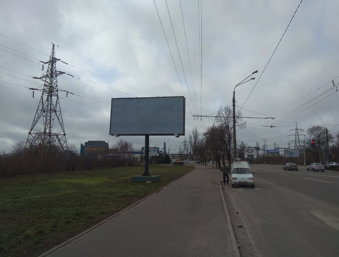 `Билборд №259661 в городе Кривой Рог (Днепропетровская область), размещение наружной рекламы, IDMedia-аренда по самым низким ценам!`