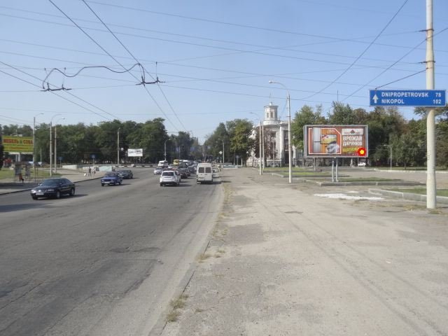 `Билборд №260049 в городе Запорожье (Запорожская область), размещение наружной рекламы, IDMedia-аренда по самым низким ценам!`
