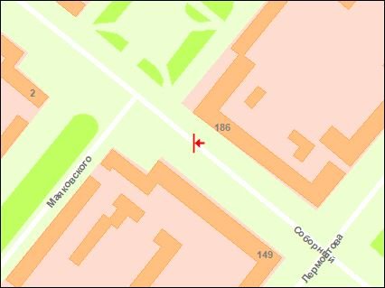 IDMedia Наружная реклама в городе Запорожье (Запорожская область), Скролл в городе Запорожье №260118 схема