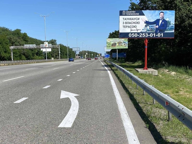 Билборд формат 6х3 №260153 в городе Киев трасса (Киевская область) `Билборд №260153 в городе Киев трасса (Киевская область), размещение наружной рекламы, IDMedia-аренда по самым низким ценам!`