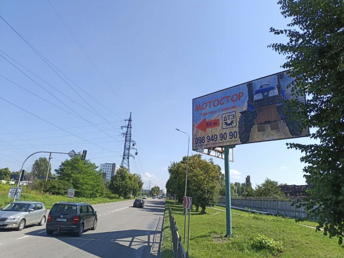 Білборд №260210 в місті Вишневе (Київська область), розміщення зовнішнішньої реклами, IDMedia-оренда найнижчі ціни!