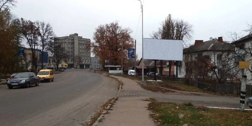 Білборд №260526 в місті Малин (Житомирська область), розміщення зовнішнішньої реклами, IDMedia-оренда найнижчі ціни!