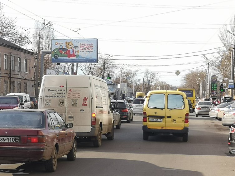 `Билборд №260813 в городе Одесса (Одесская область), размещение наружной рекламы, IDMedia-аренда по самым низким ценам!`