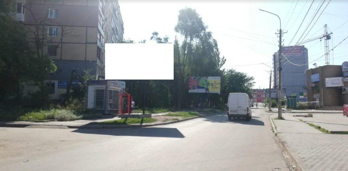 `Билборд №261003 в городе Кривой Рог (Днепропетровская область), размещение наружной рекламы, IDMedia-аренда по самым низким ценам!`