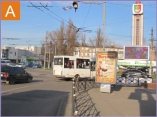 Ситилайт №261036 в городе Кривой Рог (Днепропетровская область), размещение наружной рекламы, IDMedia-аренда по самым низким ценам!