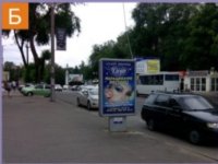 `Ситилайт №261058 в городе Кривой Рог (Днепропетровская область), размещение наружной рекламы, IDMedia-аренда по самым низким ценам!`