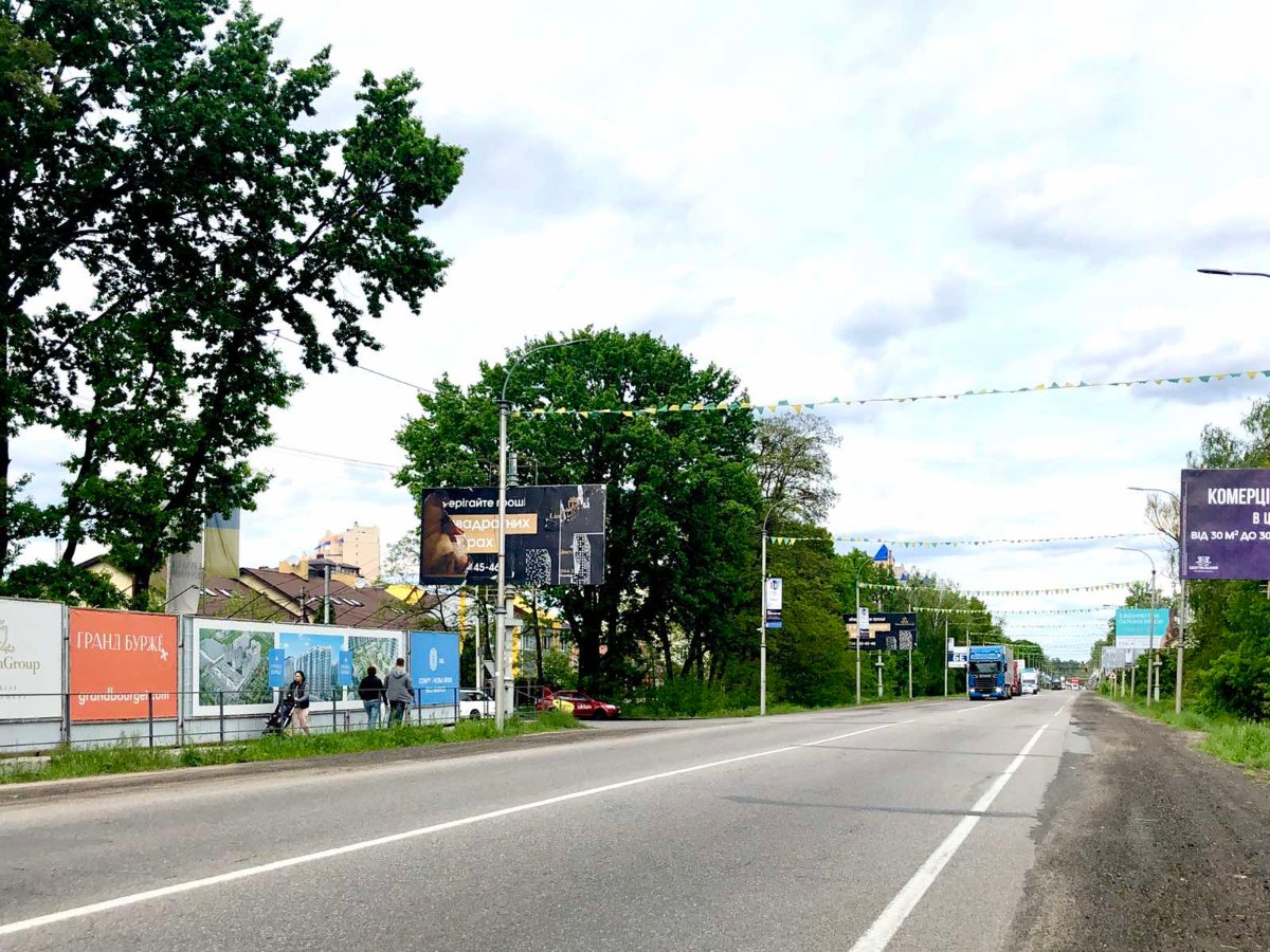Білборд №261140 в місті Буча (Київська область), розміщення зовнішнішньої реклами, IDMedia-оренда найнижчі ціни!