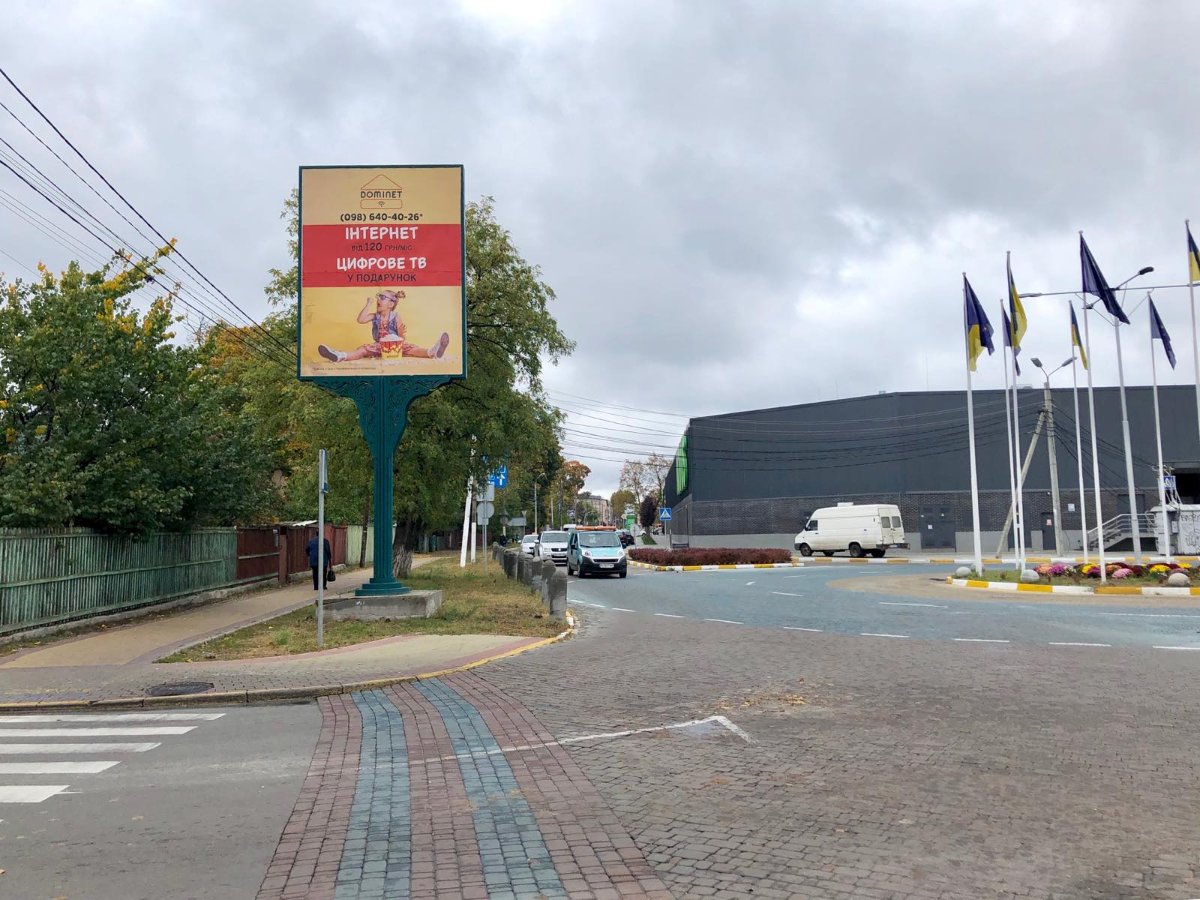 Білборд №261517 в місті Ірпінь (Київська область), розміщення зовнішнішньої реклами, IDMedia-оренда найнижчі ціни!