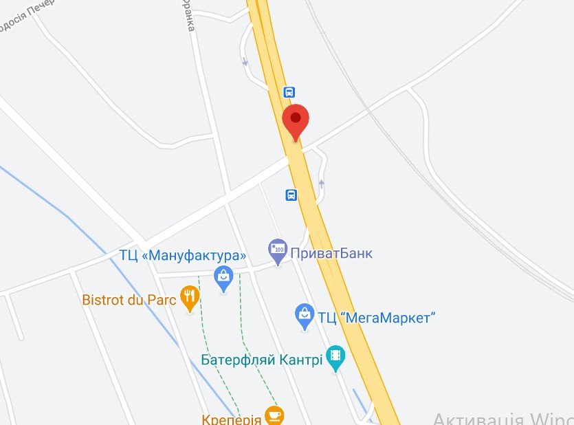 IDMedia Наружная реклама в городе Киев трасса (Киевская область), Арку в городе Киев трасса №261744 схема