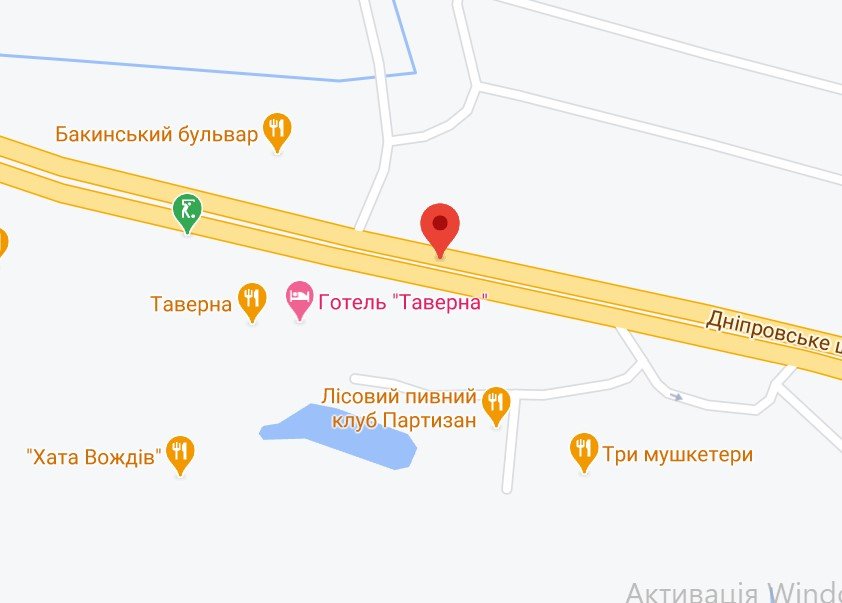 IDMedia Арендовать и разместить Арка в городе Киев трасса (Киевская область) №261750 схема