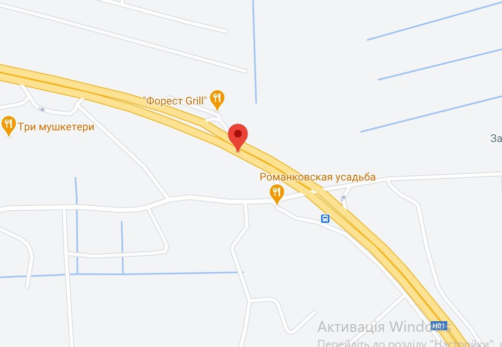 IDMedia Наружная реклама в городе Киев трасса (Киевская область), Арку в городе Киев трасса №261751 схема