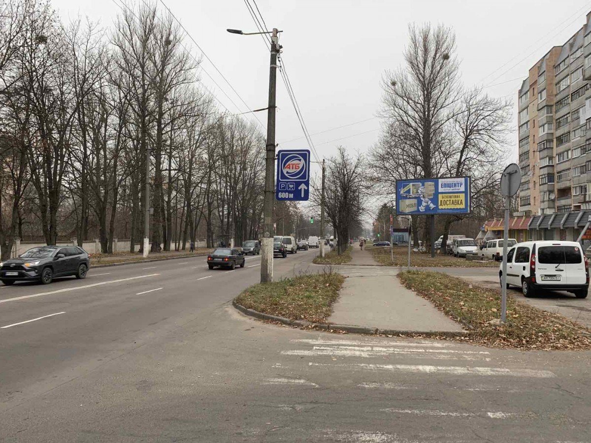 Билборд №261805 в городе Житомир (Житомирская область), размещение наружной рекламы, IDMedia-аренда по самым низким ценам!
