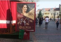 Ситилайт №261928 в городе Мукачево (Закарпатская область), размещение наружной рекламы, IDMedia-аренда по самым низким ценам!