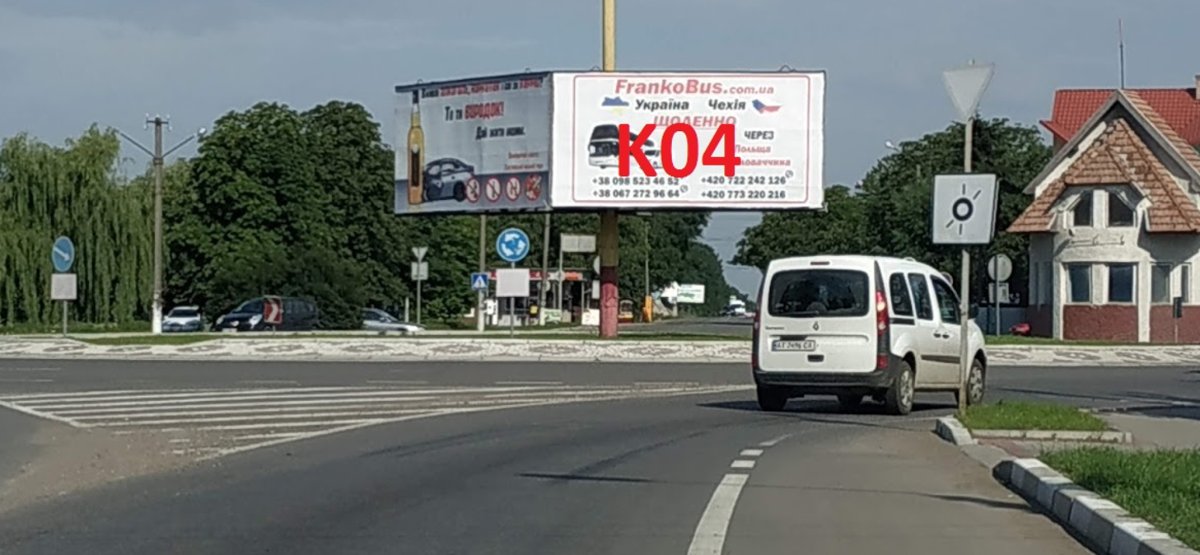 Білборд №261991 в місті Снятин (Івано-Франківська область), розміщення зовнішнішньої реклами, IDMedia-оренда найнижчі ціни!