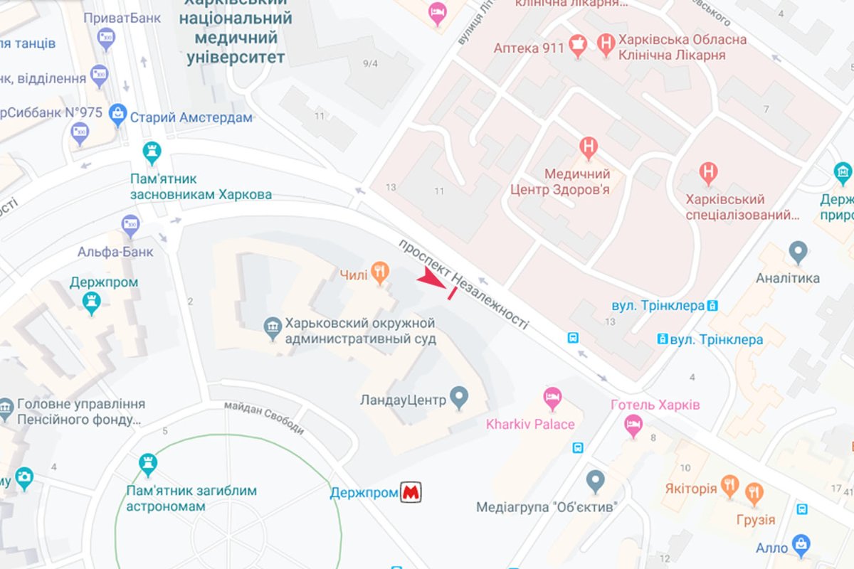 IDMedia Наружная реклама в городе Харьков (Харьковская область), Скролл в городе Харьков №262044 схема
