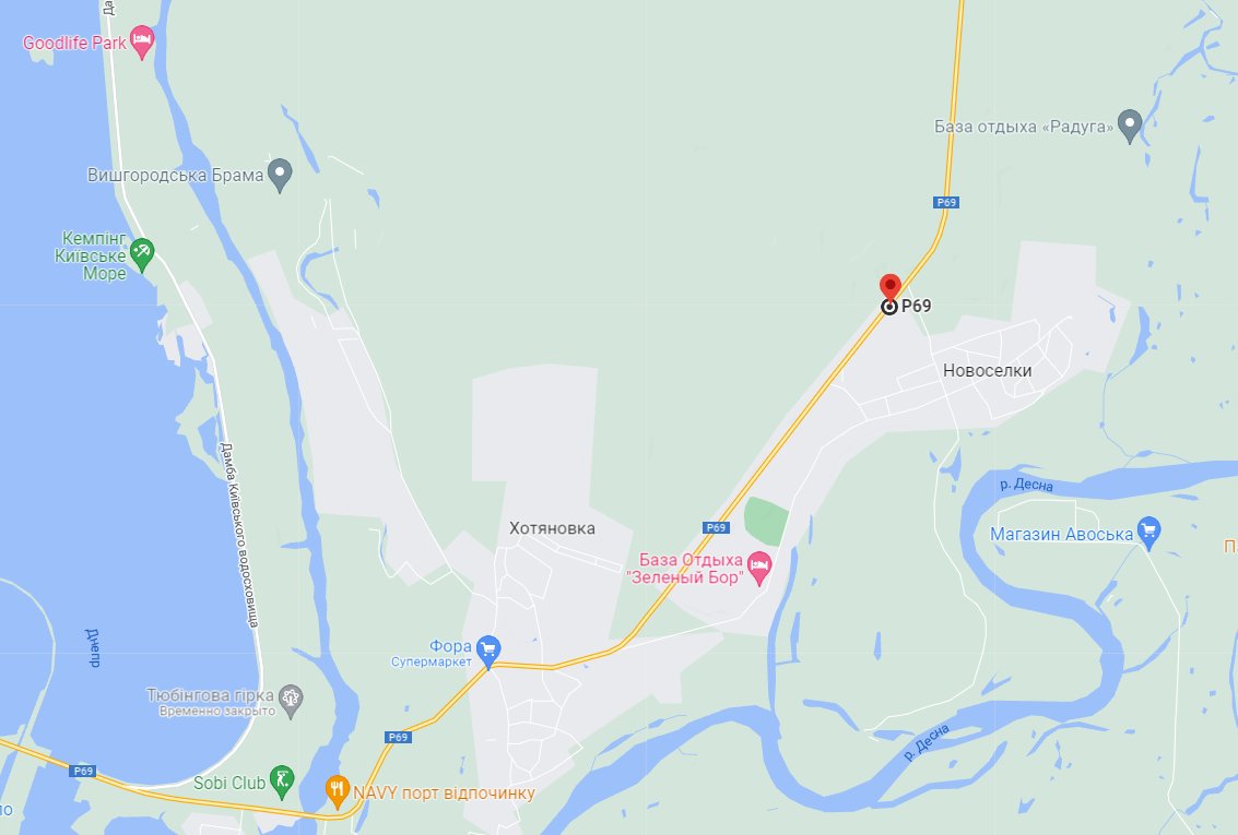 IDMedia Наружная реклама в городе Новоселки (Киевская область), Билборд в городе Новоселки №262128 схема
