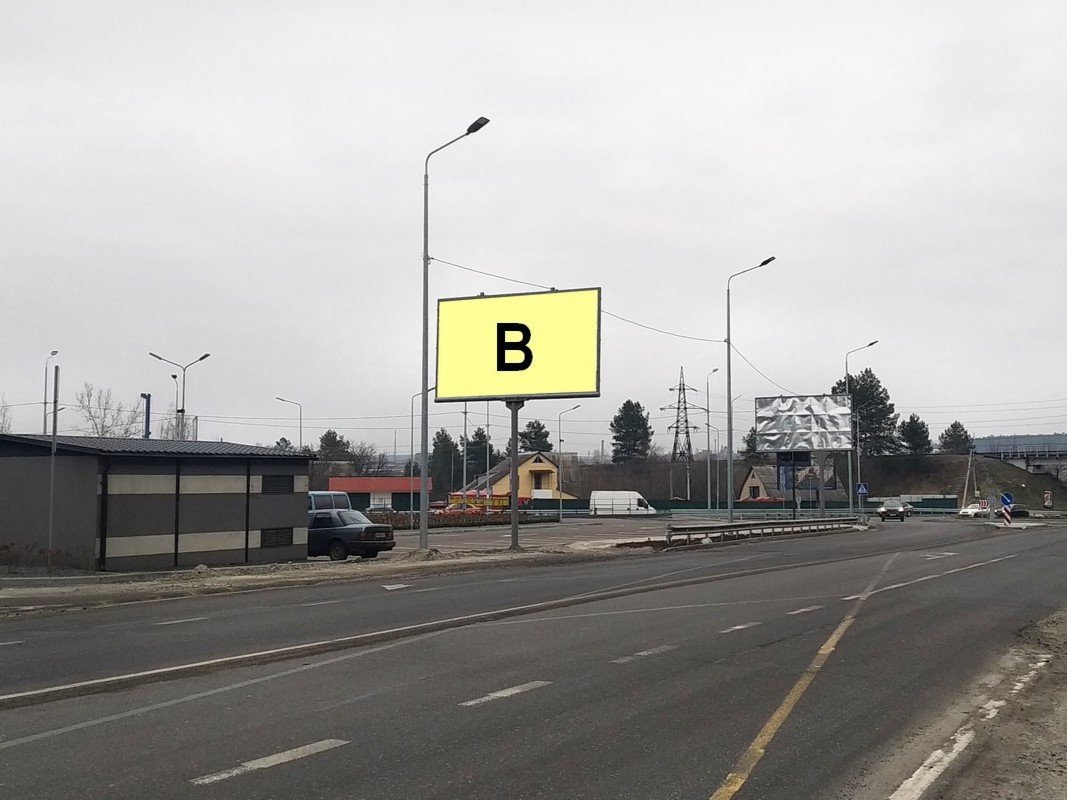 Билборд №262620 в городе Гостомель (Киевская область), размещение наружной рекламы, IDMedia-аренда по самым низким ценам!