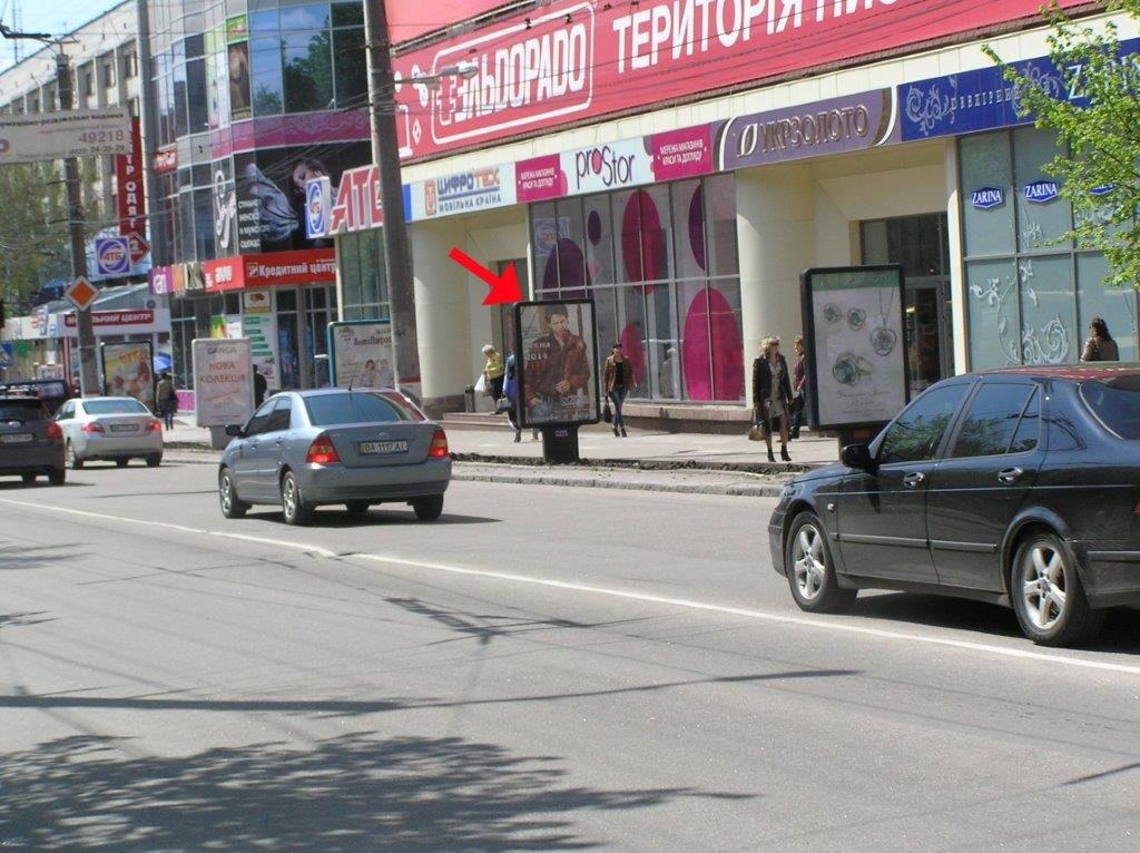 Сітілайт №262785 в місті Кропивницький (Кіровоградська область), розміщення зовнішнішньої реклами, IDMedia-оренда найнижчі ціни!