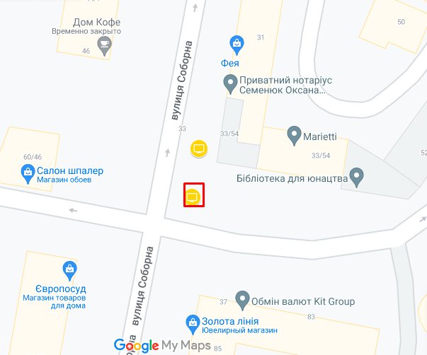 IDMedia Арендовать и разместить Ситилайт в городе Хмельницкий (Хмельницкая область) №263125 схема