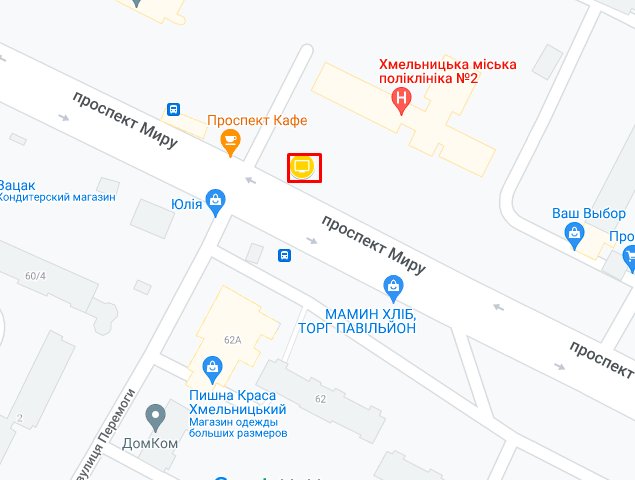 IDMedia Арендовать и разместить Ситилайт в городе Хмельницкий (Хмельницкая область) №263149 схема