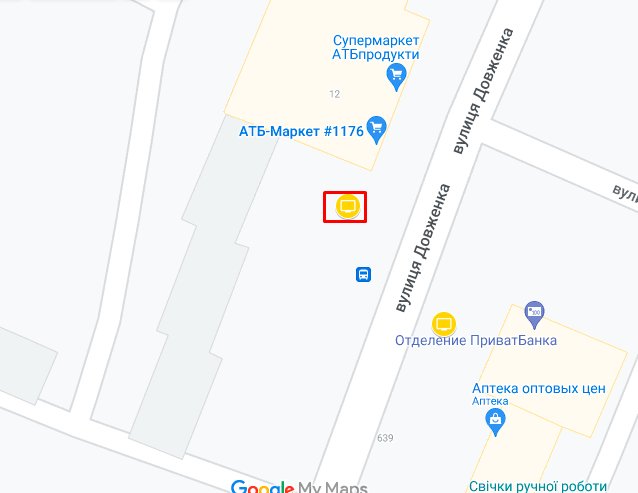 IDMedia Арендовать и разместить Ситилайт в городе Хмельницкий (Хмельницкая область) №263165 схема