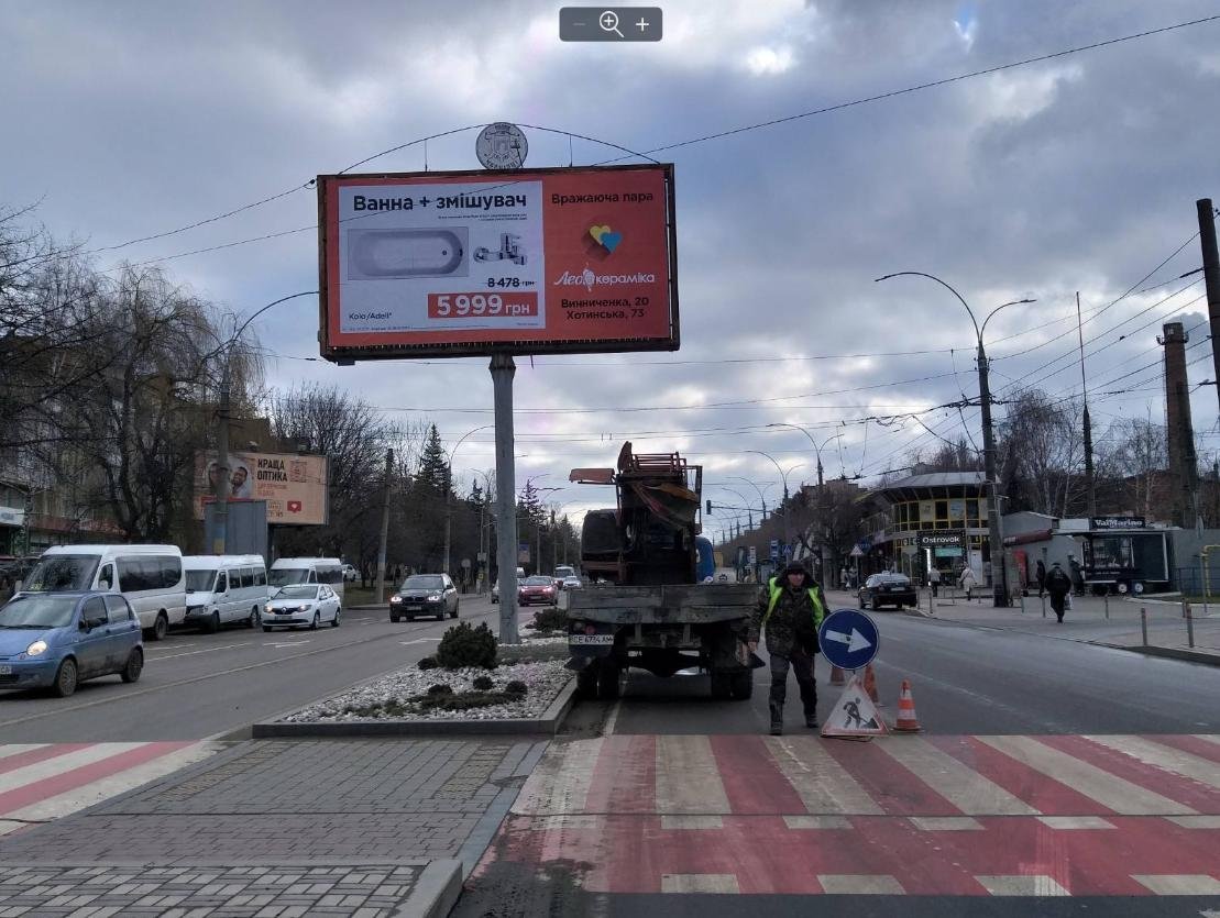 Білборд №263535 в місті Чернівці (Чернівецька область), розміщення зовнішнішньої реклами, IDMedia-оренда найнижчі ціни!