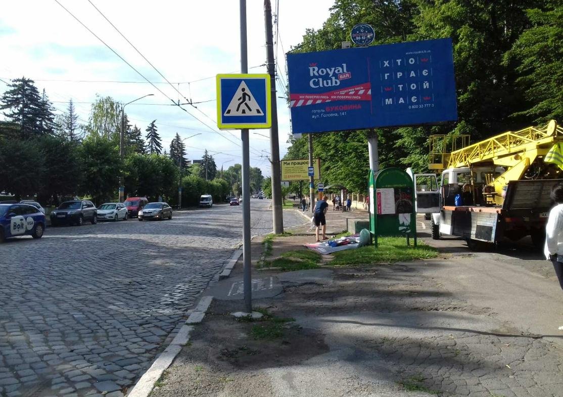 Білборд №263585 в місті Чернівці (Чернівецька область), розміщення зовнішнішньої реклами, IDMedia-оренда найнижчі ціни!