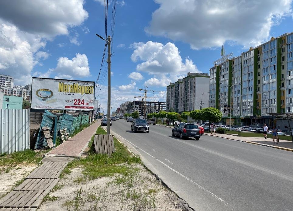 Білборд №264137 в місті Крюківщина (Київська область), розміщення зовнішнішньої реклами, IDMedia-оренда найнижчі ціни!