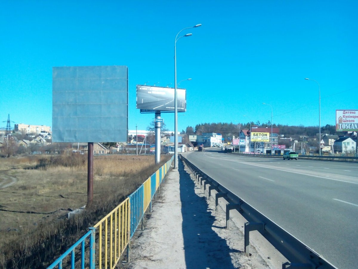 Білборд №264260 в місті Буча (Київська область), розміщення зовнішнішньої реклами, IDMedia-оренда найнижчі ціни!