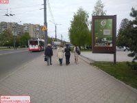 `Ситилайт №264429 в городе Луцк (Волынская область), размещение наружной рекламы, IDMedia-аренда по самым низким ценам!`