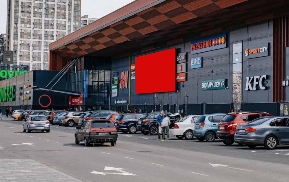 Экран формат 13,85х6,75 №264554 в городе Киев (Киевская область) `Экран №264554 в городе Киев (Киевская область), размещение наружной рекламы, IDMedia-аренда по самым низким ценам!`