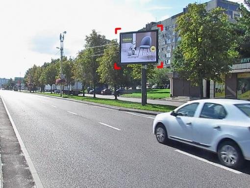 `Экран №264574 в городе Львов (Львовская область), размещение наружной рекламы, IDMedia-аренда по самым низким ценам!`